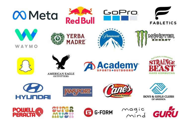 Brands Brandon has worked with